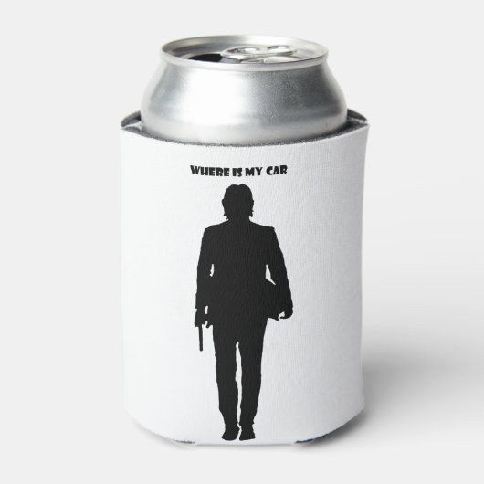 Waar is mijn auto? blikjeskoeler (Blikje Voorkant)
