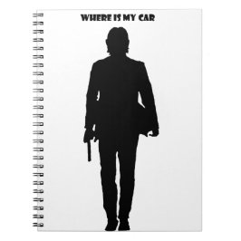 Waar is mijn auto? notitieboek