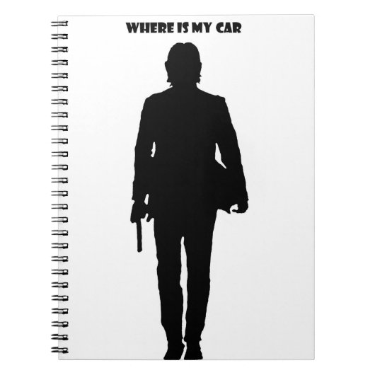 Waar is mijn auto? notitieboek (Voorkant)