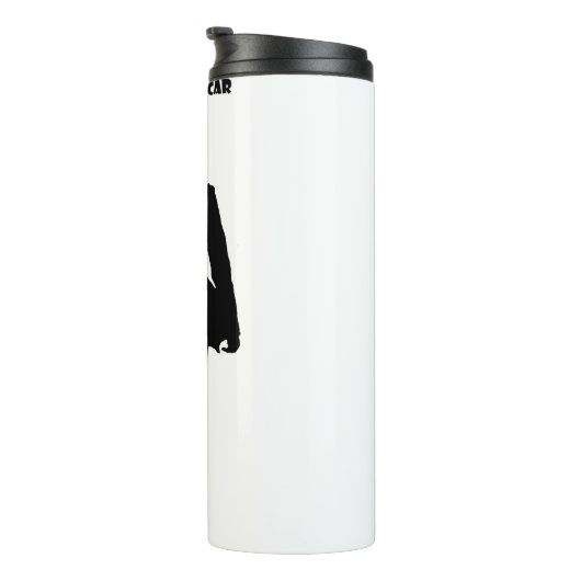 Waar is mijn auto? thermosbeker (Geroteerd rechts)