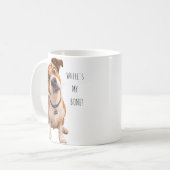 Waar is mijn bot? koffiemok (Voorkant links)