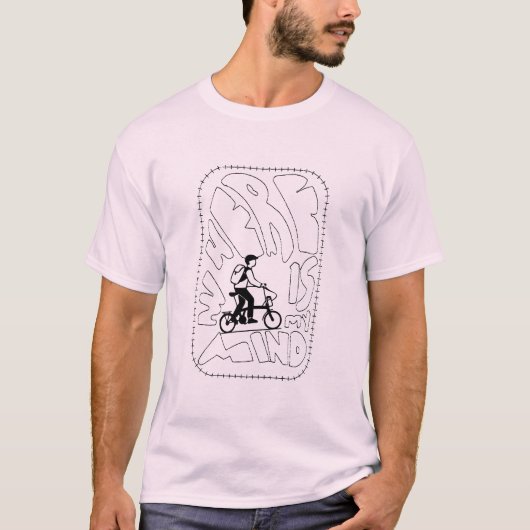 Waar is mijn geest - Brompton T-shirt van Blackpix (Voorkant)