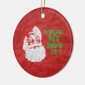 WAAR IS MIJN HO? KERAMISCH ORNAMENT (Links)