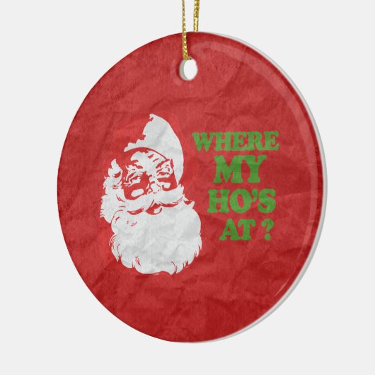 WAAR IS MIJN HO? KERAMISCH ORNAMENT (Links)