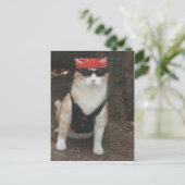 Waar is mijn hond? briefkaart (Staand voorkant)