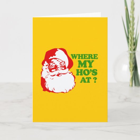 WAAR IS MIJN HOS? FEESTDAGEN KAART (Voorkant)