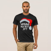 Waar is mijn hos? t-shirt (Voorkant volledig)