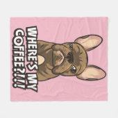 Waar is mijn katoendeken van koffie fleece deken (Voorkant (Horizontaal))