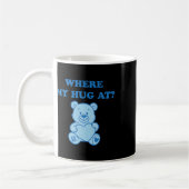Waar is mijn knuffel cute beer koffiemok (Links)