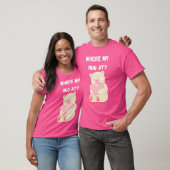 Waar is mijn knuffel t-shirt (Unisex)