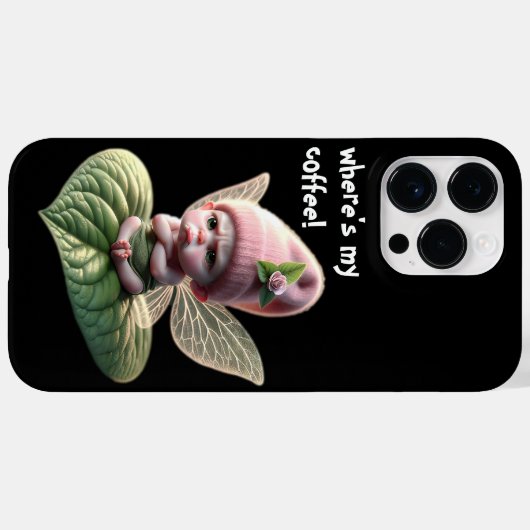 Waar is mijn koffie! Case-Mate iPhone case (Achterkant (horizontaal))