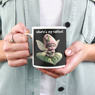 Waar is mijn koffie! grote koffiekop