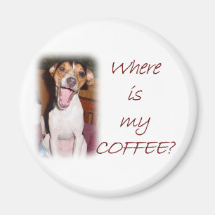 Waar is mijn koffie? magneet