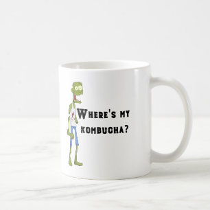 Waar is mijn kombucha? -mok koffiemok