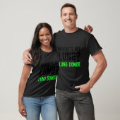 Waar is mijn longdonorbewustzijn longtransplantati t-shirt (Unisex)