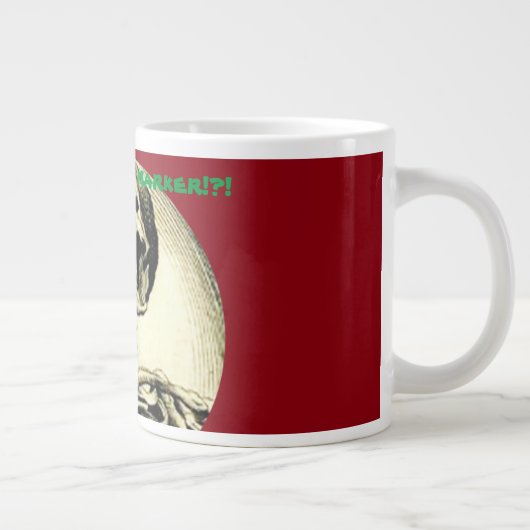 Waar is mijn marker!!! Rad tech humor. Grote Koffiekop (Rechts)