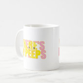 Waar is mijn peps? koffiemok (Voorkant links)