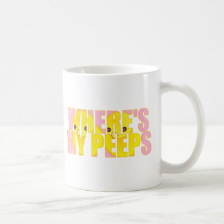 Waar is mijn peps? koffiemok