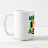 Waar is mijn pot met goud St. Patrick's Day? Koffiemok (Links)