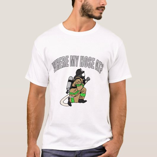 Waar is mijn slang? t-shirt (Voorkant)