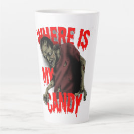 Waar is mijn snoepgoed  latte mok