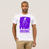 Waar is mijn stem? Mannen Witte t-shirt, enkel voo T-shirt (Voorkant volledig)