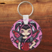 "Waar is mijn Valentijn?" Button Sleutelhanger (Voorkant)