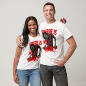 Waar is mijn verstand?! Zombie Halloween Design T-shirt (Unisex)