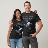 Waar is mijn vliegende auto? t-shirt (Unisex)