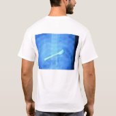Waar is mijn vork? t-shirt (Achterkant)