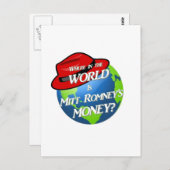 Waar is Mitts geld? Briefkaart (Voorkant / Achterkant)