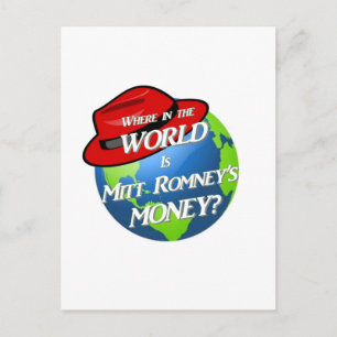 Waar is Mitts geld? Briefkaart