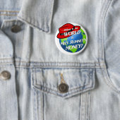 Waar is Mitts geld? Ronde Button 5,7 Cm (In situ)