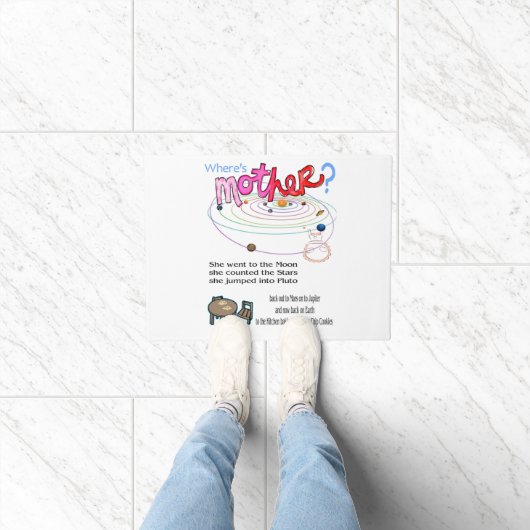 Waar is moeder? Deurmat (Binnen)