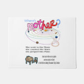 Waar is moeder? Deurmat (Voorkant)