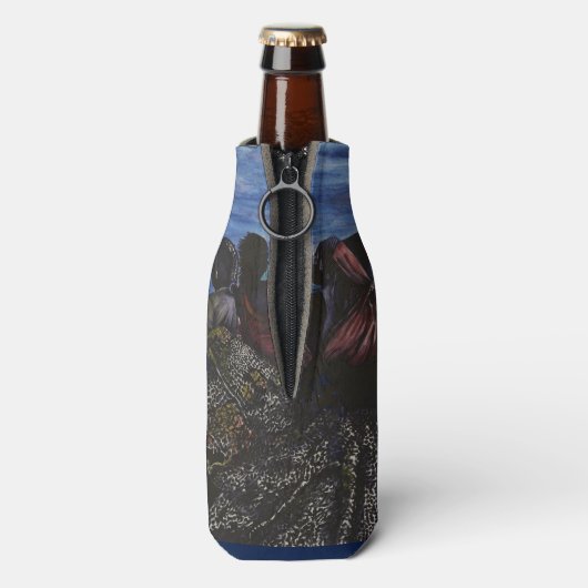 Waar is papa? Harbor Island Flesjeskoeler (Fles Achterkant)