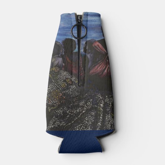 Waar is papa? Harbor Island Flesjeskoeler (Achterkant)