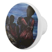 Waar is papa? Harbor Island Keramische Knop (Rechts)