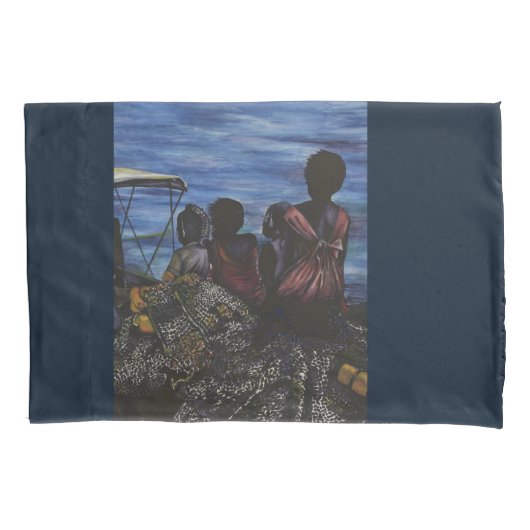 Waar is papa? Harbor Island Kussensloop (Voorkant)