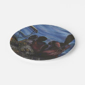 Waar is papa? Harbor Island Papieren Bordje (Gekanteld)