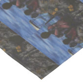 Waar is papa? Harbor Island Tafelkleed (Gekanteld)