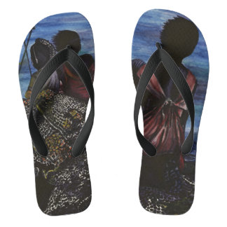 Waar is papa? Harbor Island Teenslippers