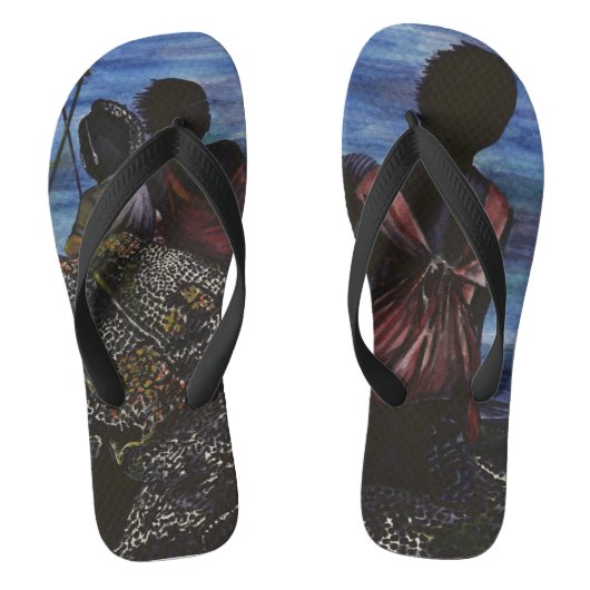 Waar is papa? Harbor Island Teenslippers (Voetbed)