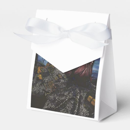 Waar is papa? Harbour Island, Bahamas Bedankdoosjes (Voorkant Zijde)