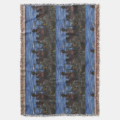 Waar is papa? Harbour Island, Bahamas Deken (Voorkant Verticaal)