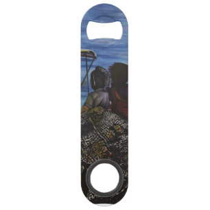 Waar is papa? Harbour Island, Bahamas Speed Flessenopener