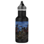 Waar is papa? Harbour Island, Bahamas Waterfles (Rechts)