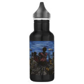 Waar is papa? Harbour Island, Bahamas Waterfles (Links)