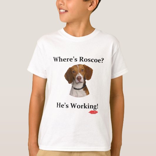 Waar is Roscoe? T-shirt (Voorkant)
