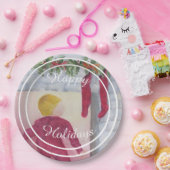 Waar is Santa Happy Holiday Party Papieren Bordje (Feest)